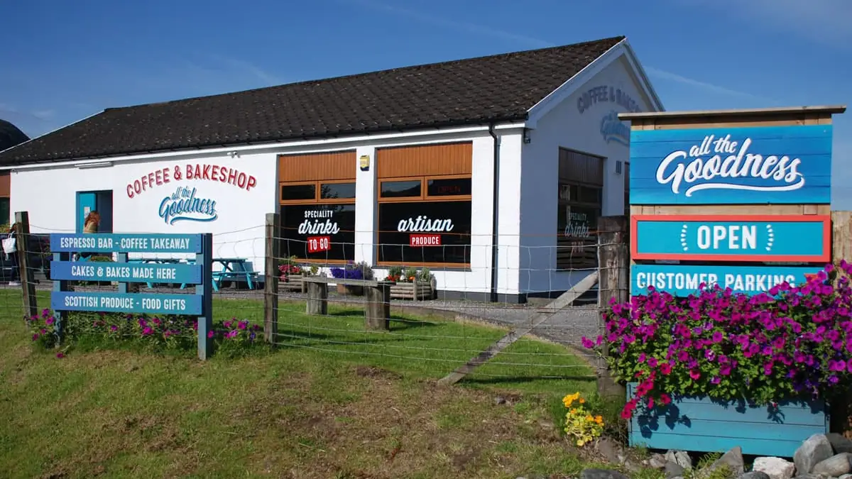 All The Goodness Coffee & Bakeshop – bakery & café in Ardelve, Portree